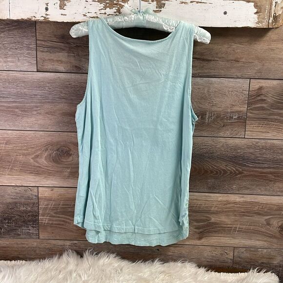 Apt 9 Ladies Sequined Tank Top , Size Large, Light Teal - Picture 4 of 6